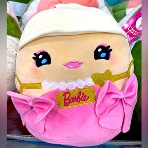 Barbie Squishy Plush 14” NWT